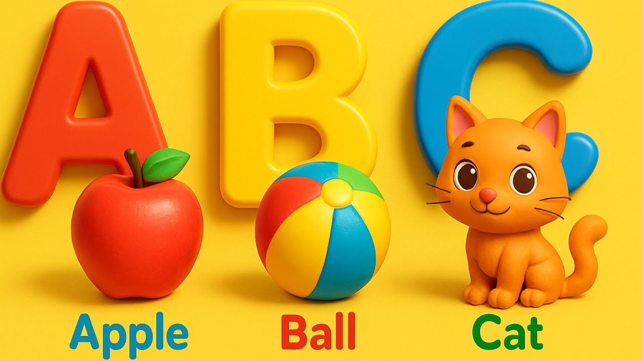🌟 ABC Alphabet Learning 🎨 | 🧒 A to Z Letters with Sounds 🔊 | Video#eduminofindia #atozalphabets 