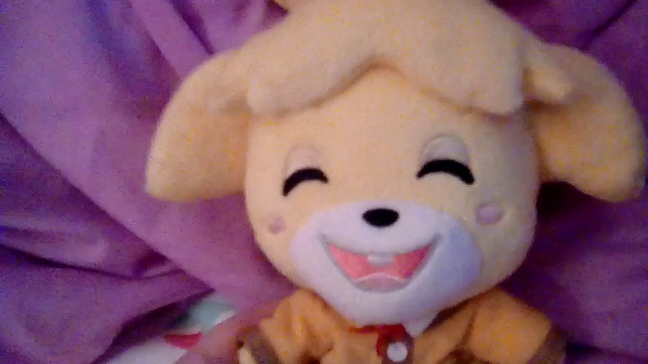 Isabelle plush review turn volume up + voice reveal!