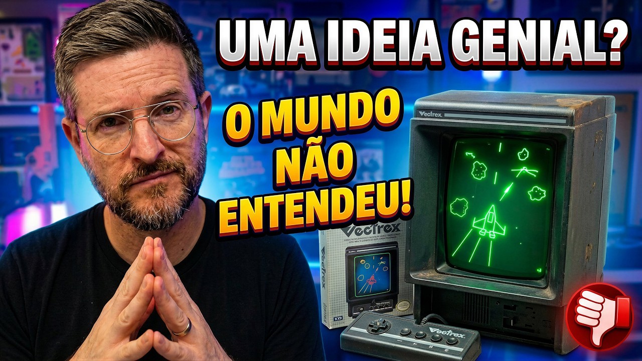 A história do VECTREX - o videogame mais inovador da sua geração