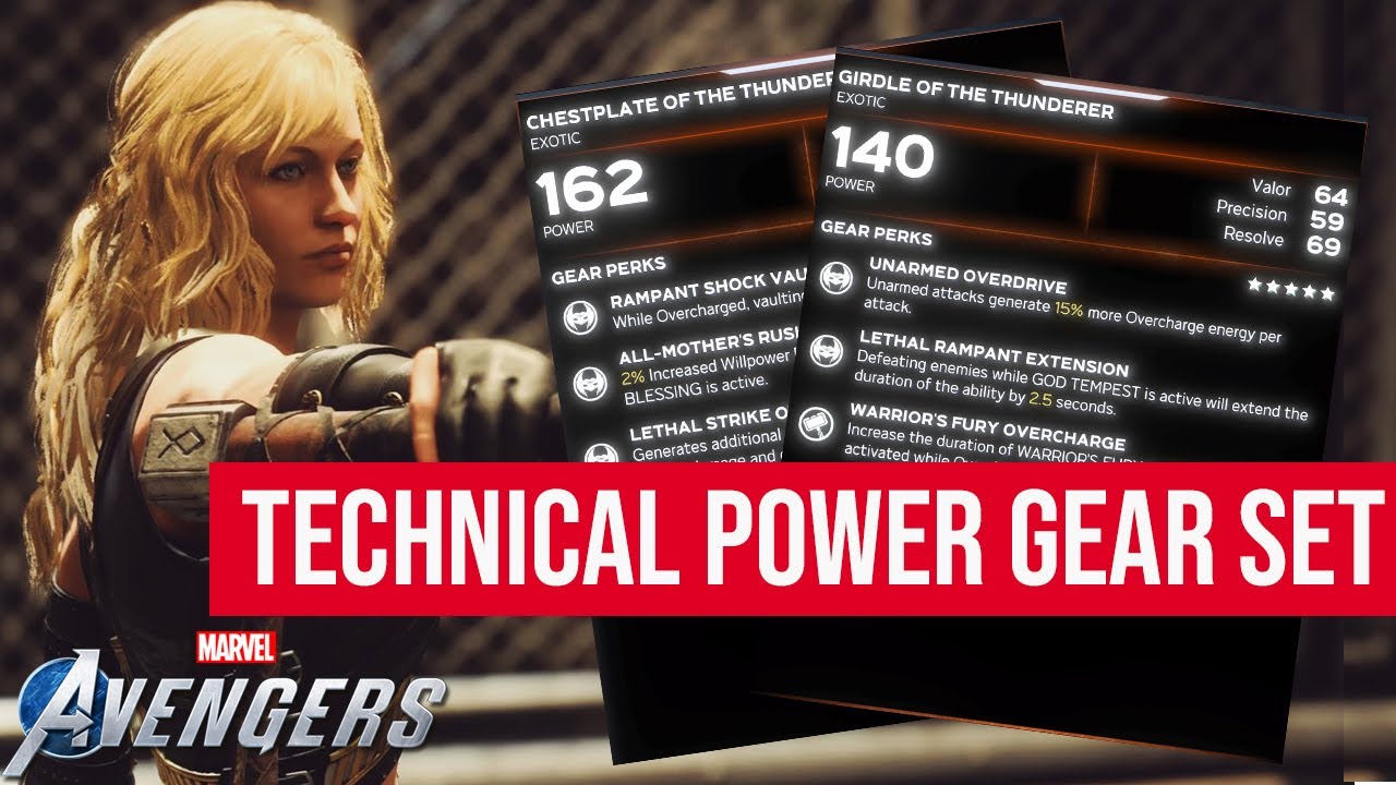 Marvel's Avengers - Gear Guide: Jane Foster 