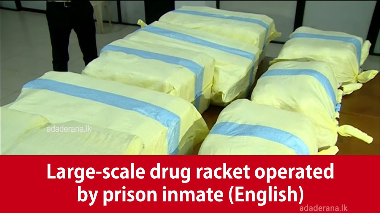 Large-scale drug racket operated by prison inmate (English)