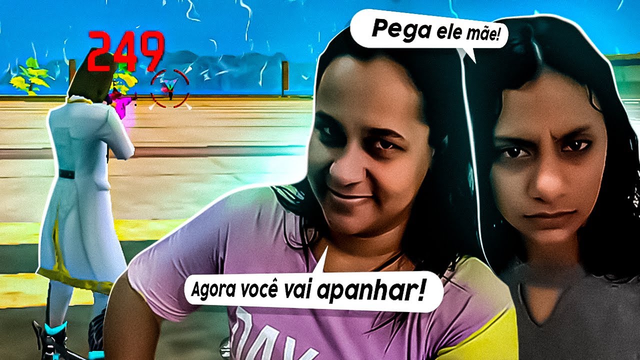 MINHA MÃE DISSE QUE ME ODEIA DEPOIS DESSE DE EU TROLLAR ELA NESSE X1 COM MINHA IRMÃ! FREE FIRE😭