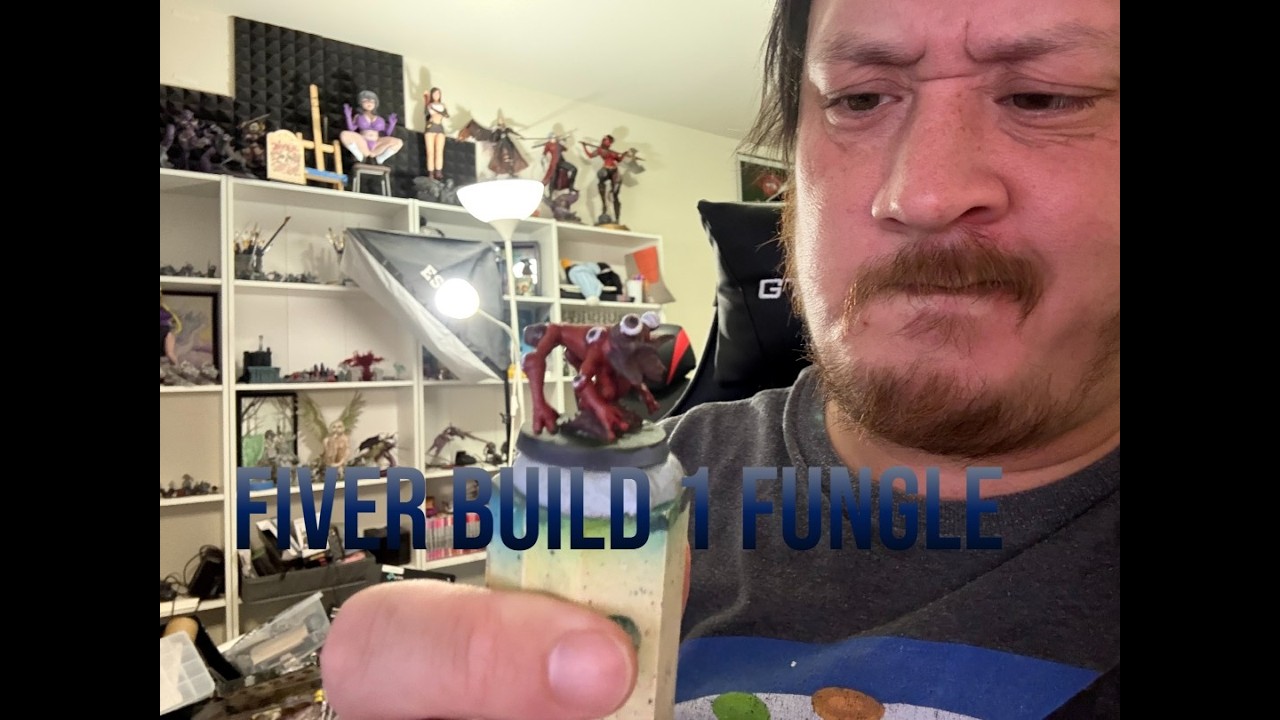 Fiver Build 1 Fungle #dnd #tabletopgames #fiverr #3dprint #miniature
