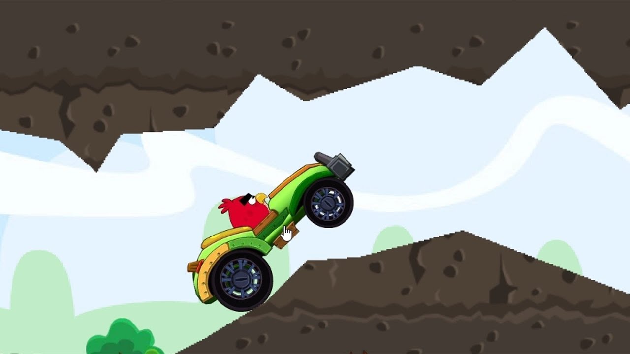 Angry Birds Cross Country - GREEN CAR UNLOCKED! RACING 1ST PLACE GRAND PRIX!