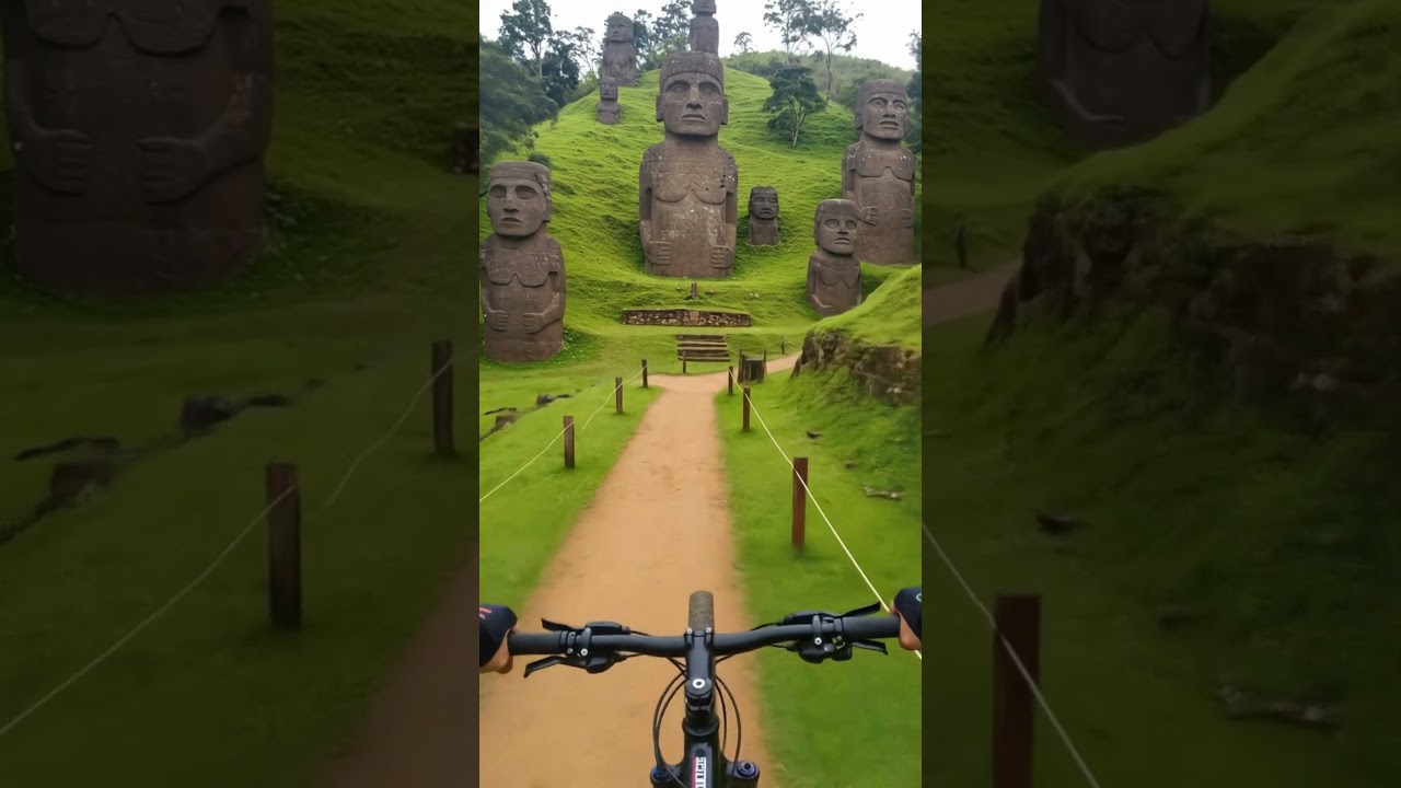 🗿 SECRETOS ANCESTRALES EN BICI | San Agust&iacute;n, Huila con Maia IA