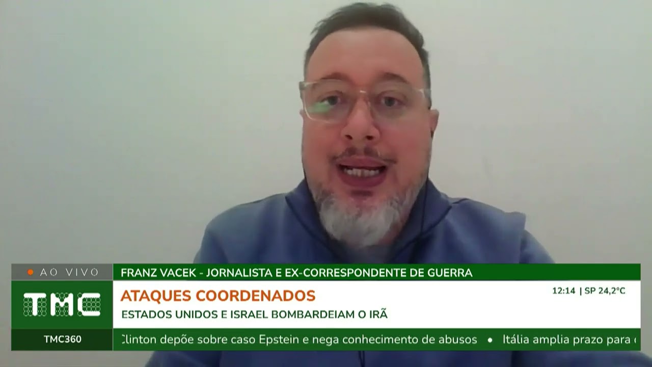 JORNALISTA BRASILEIRO NA EUROPA ATUALIZA SITUAÇÃO APÓS ATAQUE DE ESTADOS UNIDOS E ISRAEL AO IRÃ