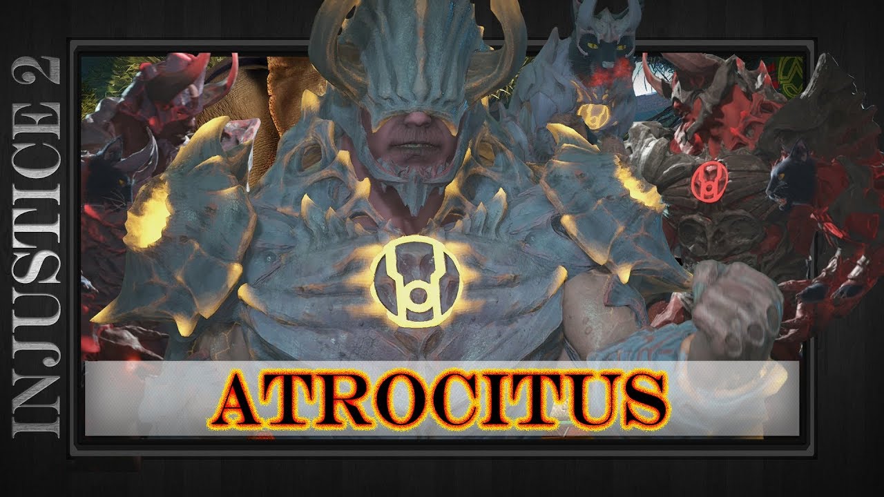 ATROCITUS - All Epic Gear Sets & Character Abilities Showcase Demo - Injustice 2