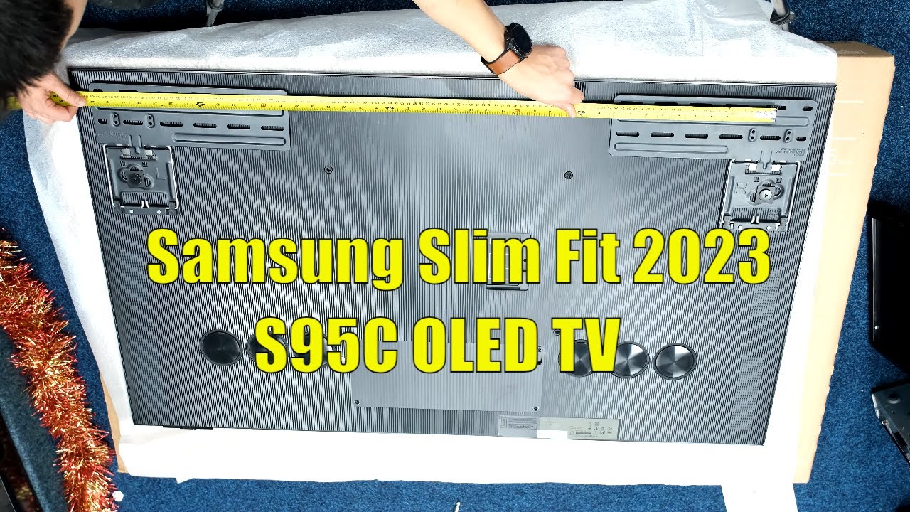 Slim Fit Wall Mount on Samsung S95C