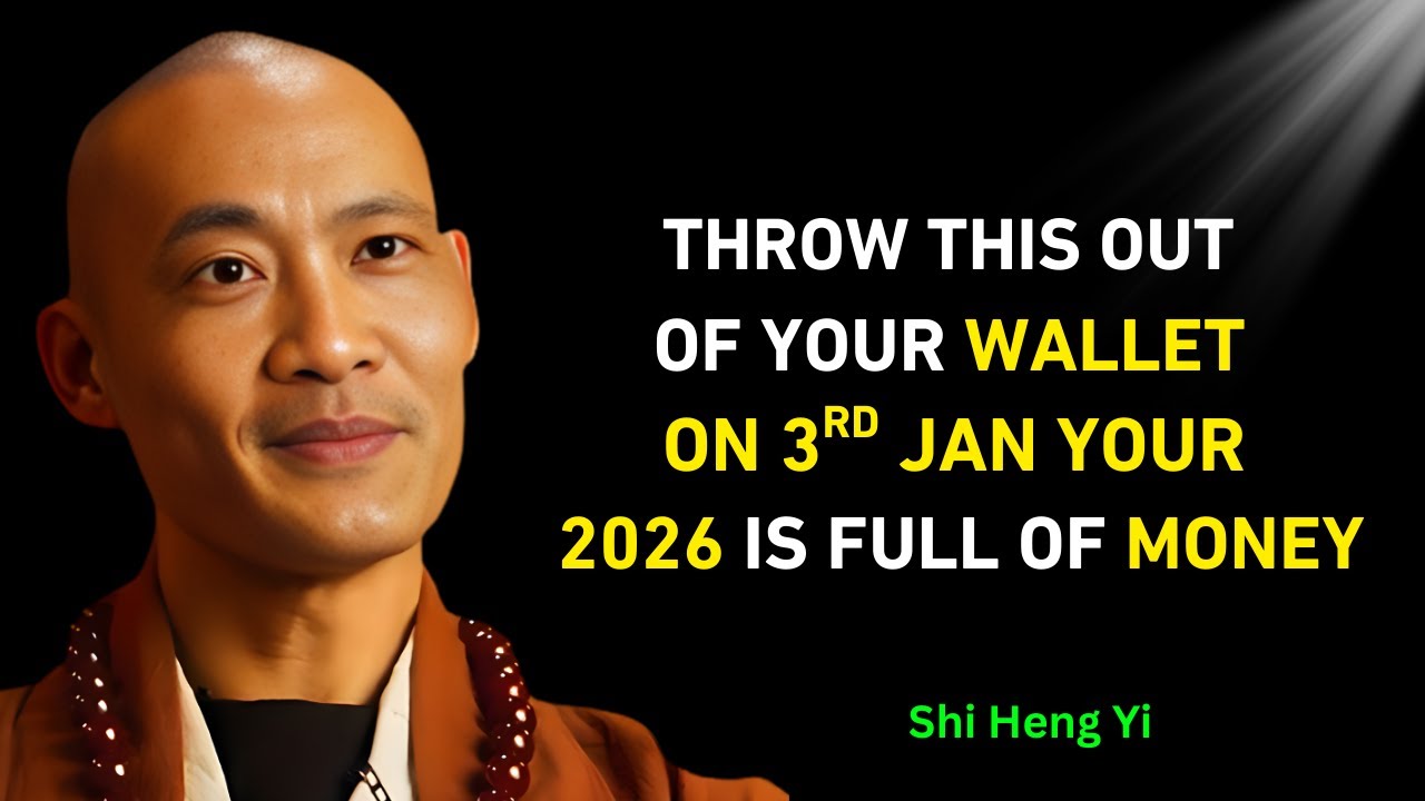 If You Have These Things in your WALLET / PURSE, No Money Will Ever Come in | Shi Heng Yi