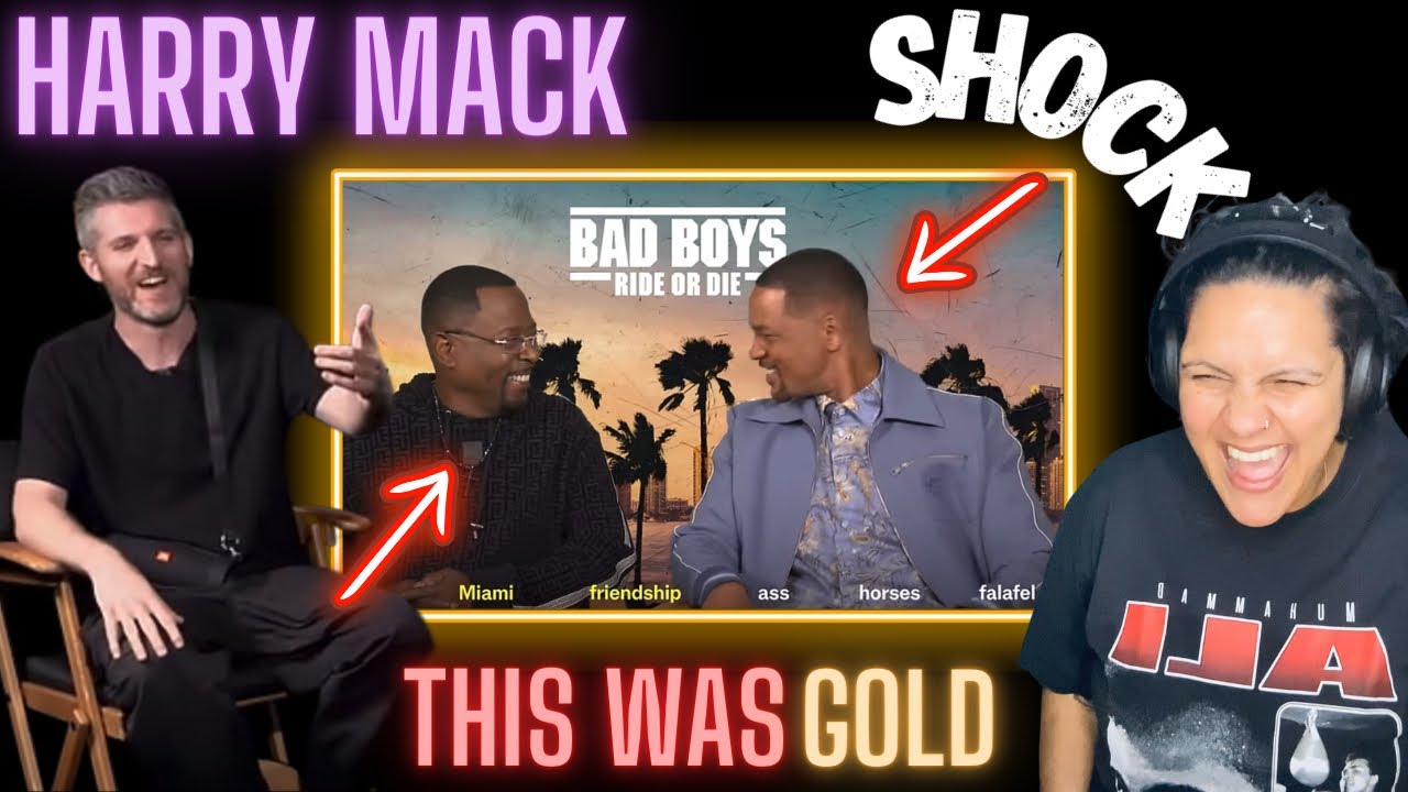 CROW reacts to HARRY MACK free styling for WILL SMITH & MARTIN LAWRENCE  (Bad boys 4 movie promo) 🔥🔥