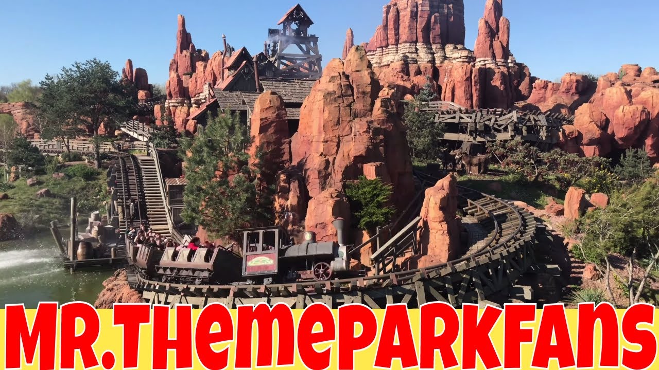 Big Thunder Mountain Coaster on-ride Disneyland Paris 2019. :)