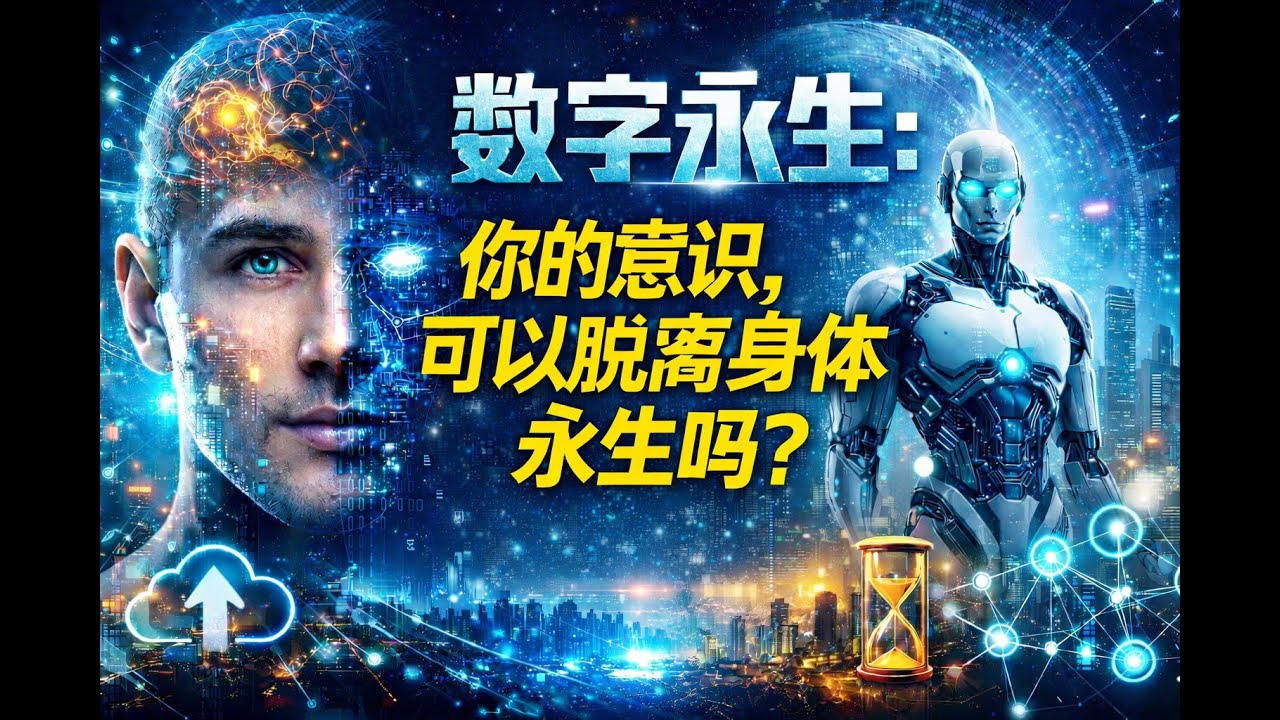 揭秘数字永生：你的意识，可以脱离身体永生吗？Digital Immortality: Can Your Mind Escape the Body and Live Forever?