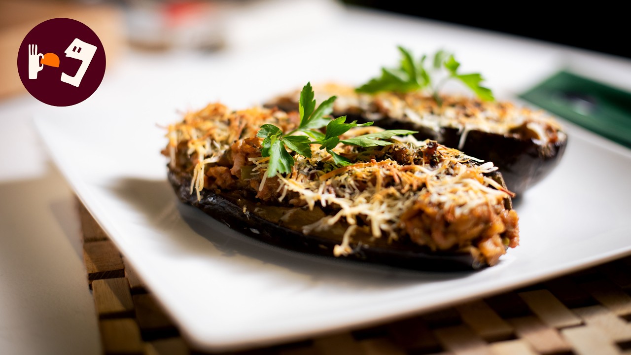 Berenjenas Rellenas EXPRESS 🍆 El truco para hacerlas en tiempo récord