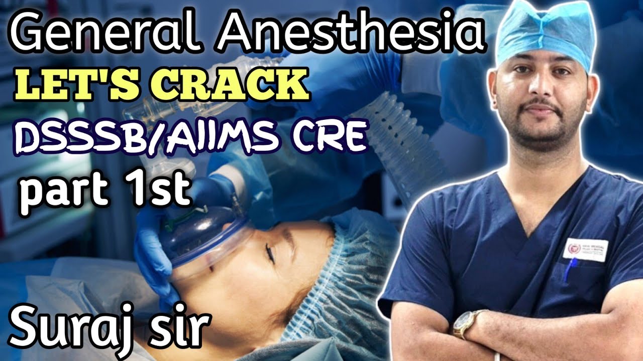 General Anaesthesia /GA/ General anesthesia Drugs #part 1st