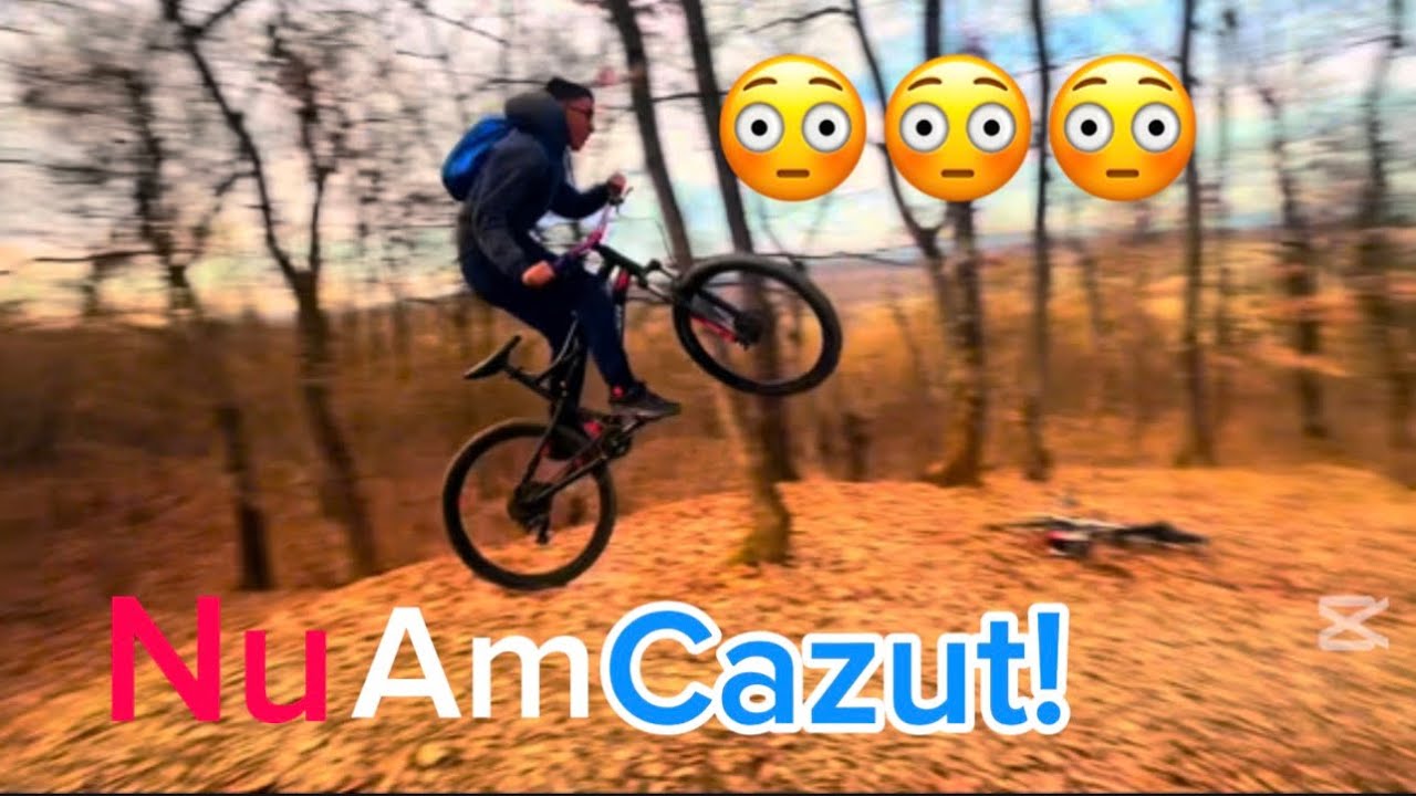 Bike day la pădure (nu am căzut deloc)