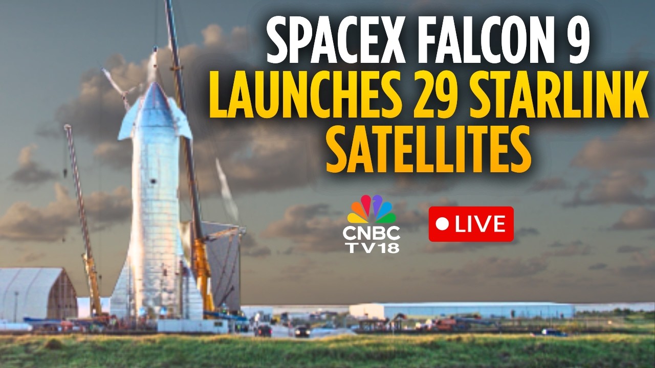 Space X Rocket Launch LIVE: Falcon 9 Takes 29 Satellites in Lower Earth Orbit | Elon Musk | N18G