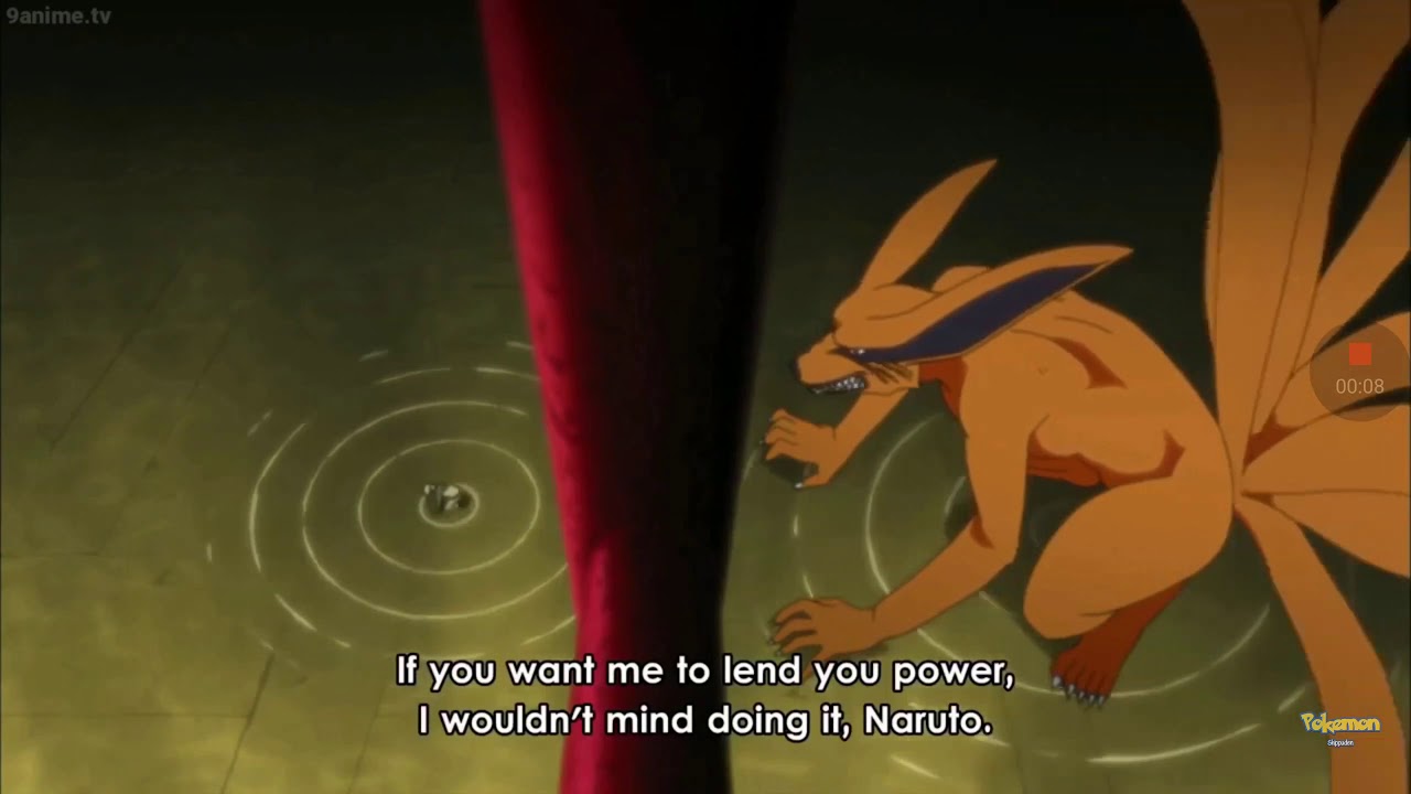 Naruto and Kurama become a two-man team