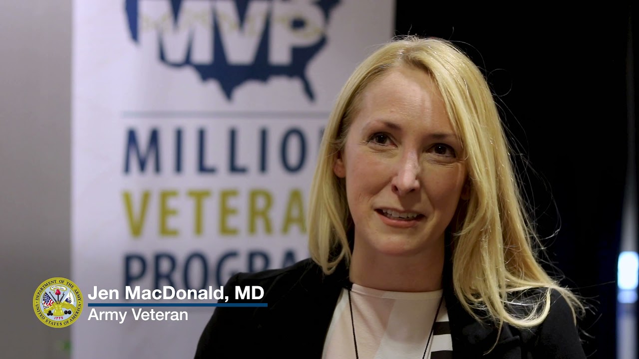 Army Veteran Dr. Jennifer MacDonald on joining VA's genetic research program, part I