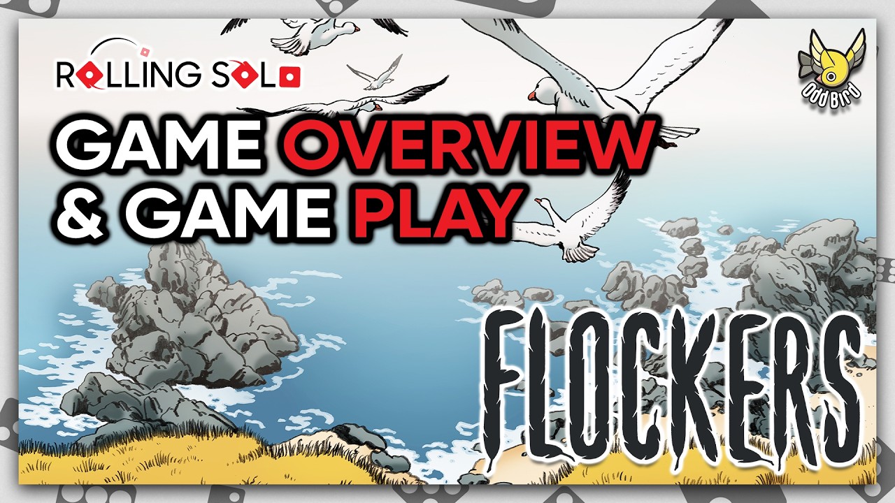 Flockers | Solo Playthrough | Game Overview & Gameplay