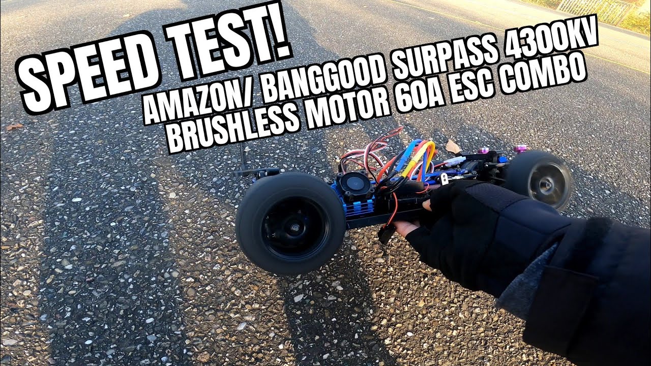 Speed testing the CHEAPEST Amazon brushless motor ESC combo