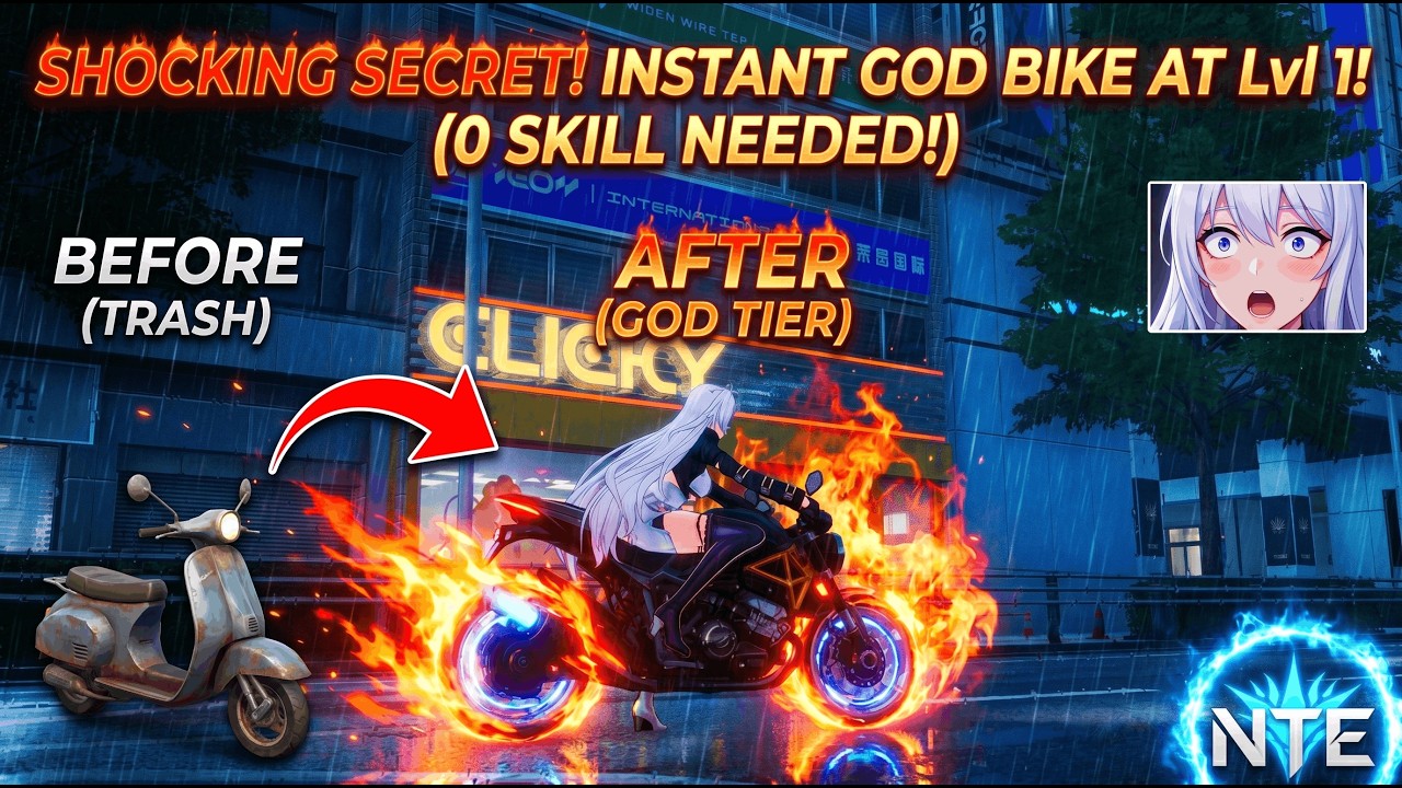 Kr&oacute;tki przewodnik, jak wcześnie zdobyć rower Flame Bike &ndash; NTE | Neverness To Everness
