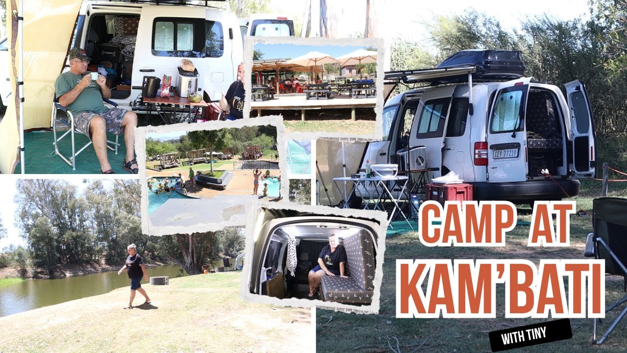 Camp at Kam'Bati near Swellendam with Tiny