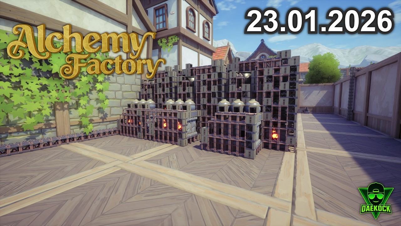 Alchemy Factory 🤯 [DE] – Allheilmittel-Autofabrik & Pflanzen-OP! #AlchemyFactory #Gameplay #Daekock