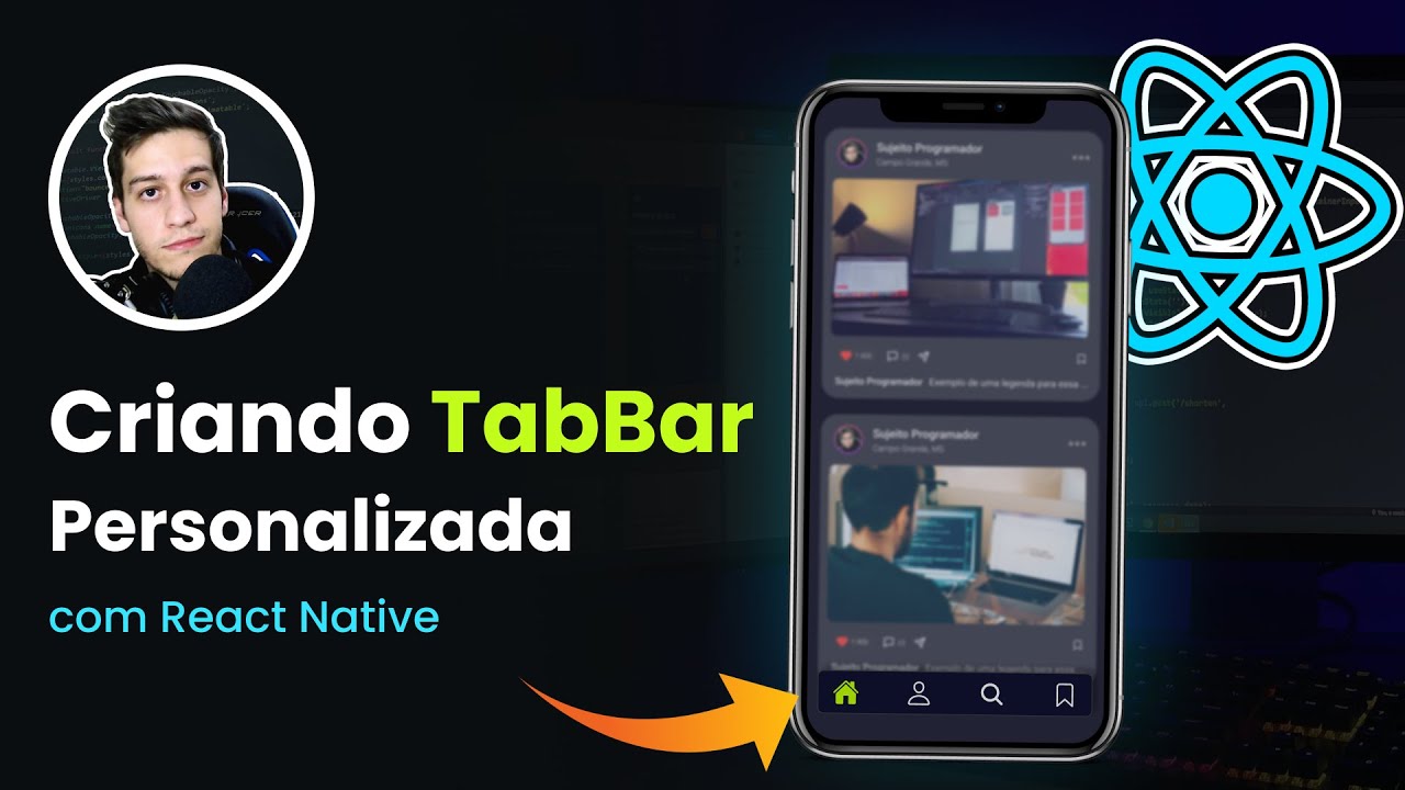 Criando TabBar personalizada com React Native 👌🔥