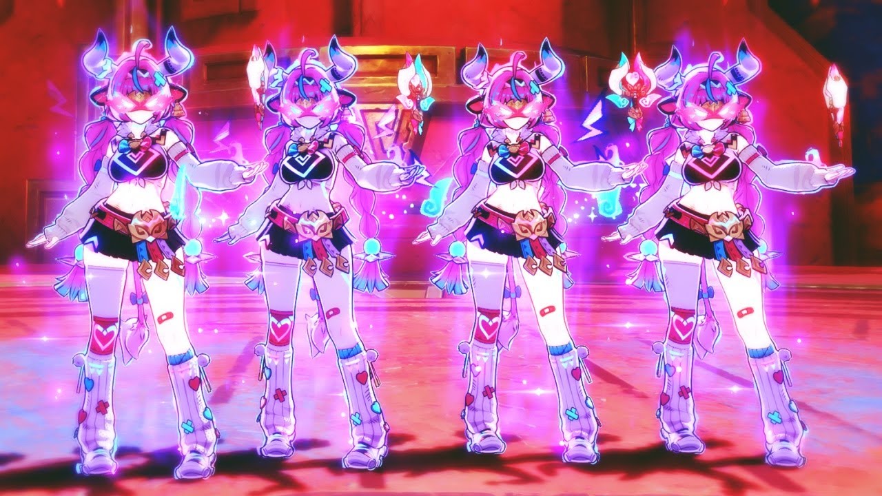 原神 完凸ヴァレサ4人でマルチした結果ｗ