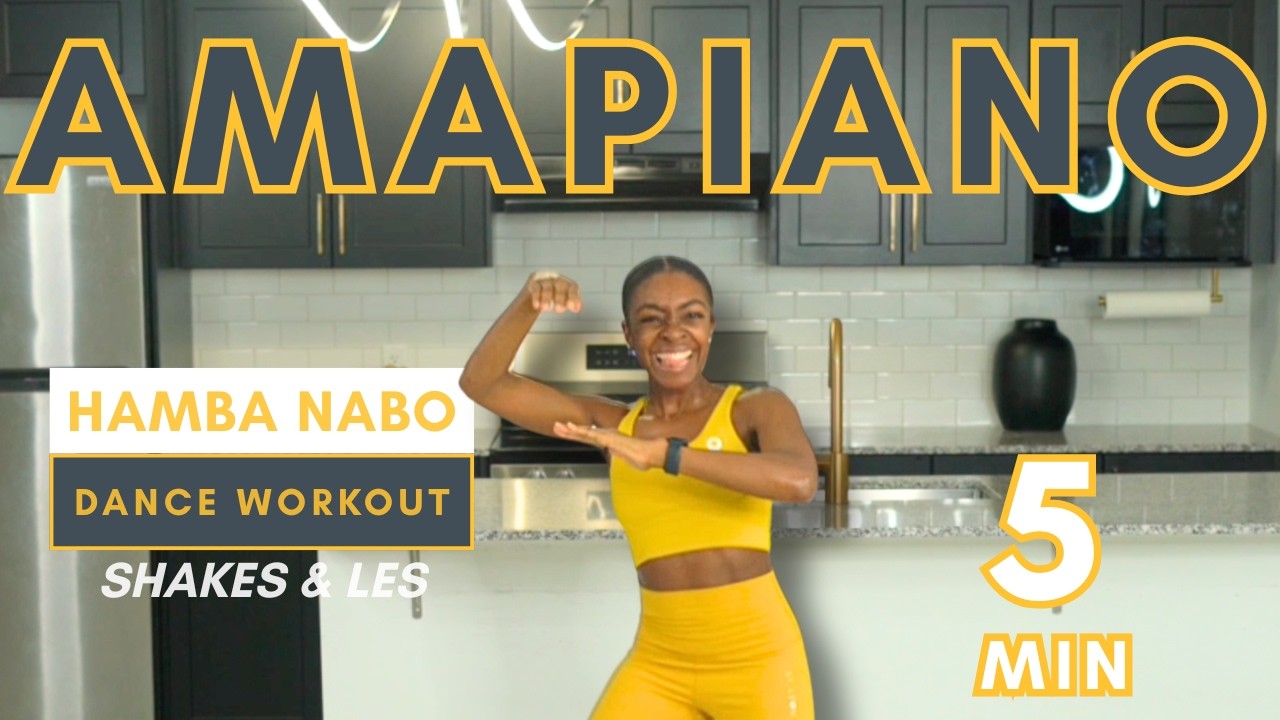 Hamba Nabo - Shakes & Les | 5-Minute Amapiano Workout (No Equipment)
