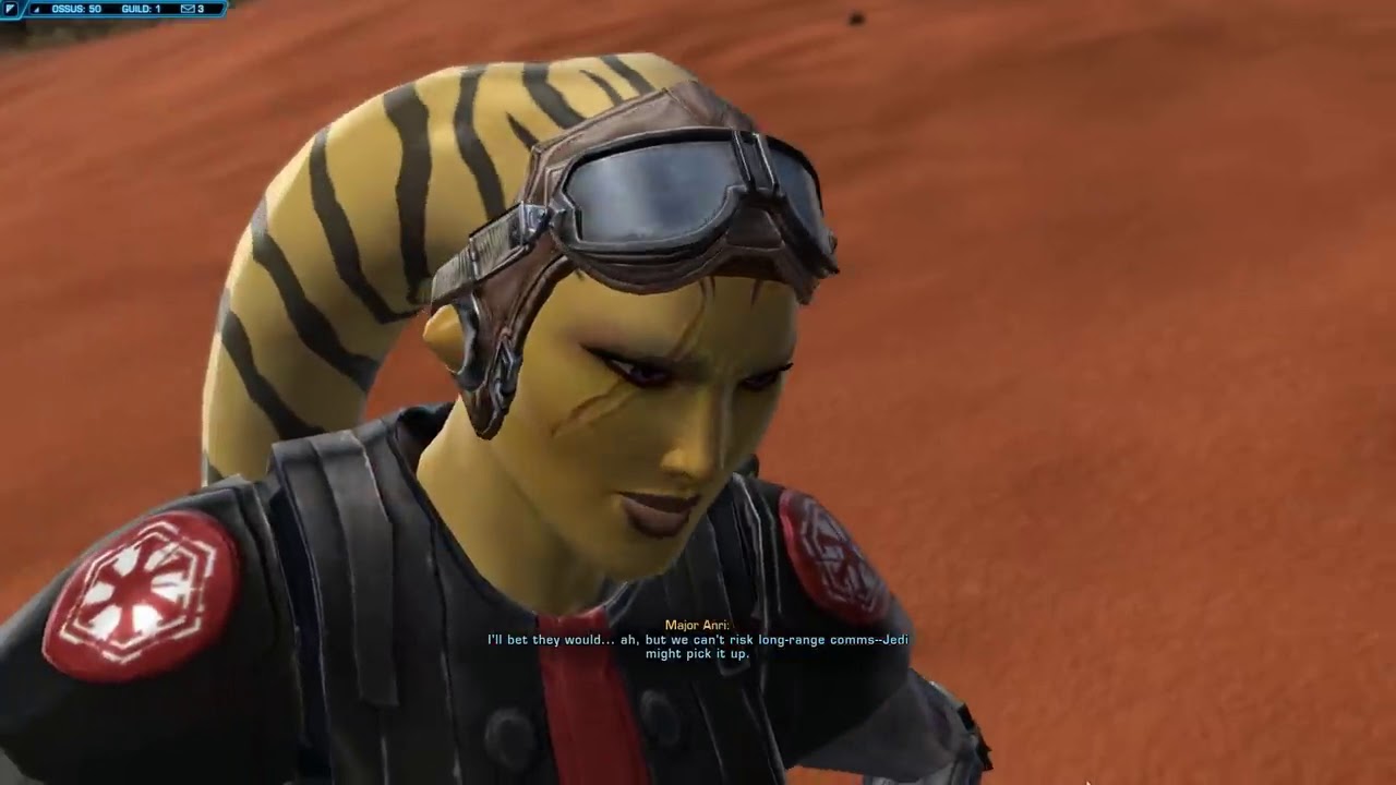 SWTOR Patch 5.10 Jedi Under Siege All Ossus Empire Cutscenes