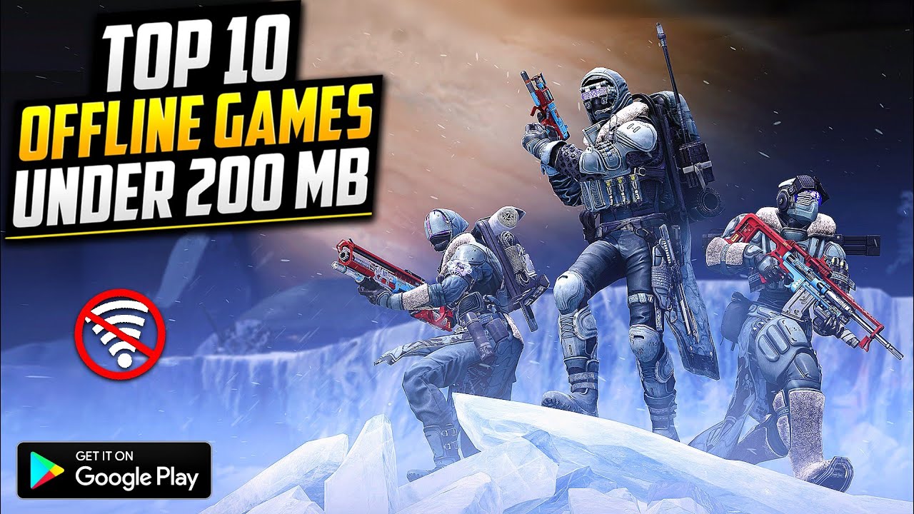 Top 10 Offline Games For Android Under 200mb - HD Graphics