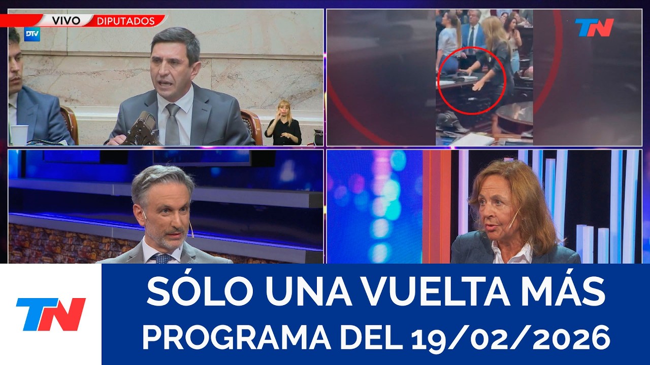 SÓLO UNA VUELTA MÁS I (Programa completo del 19/02/2026)