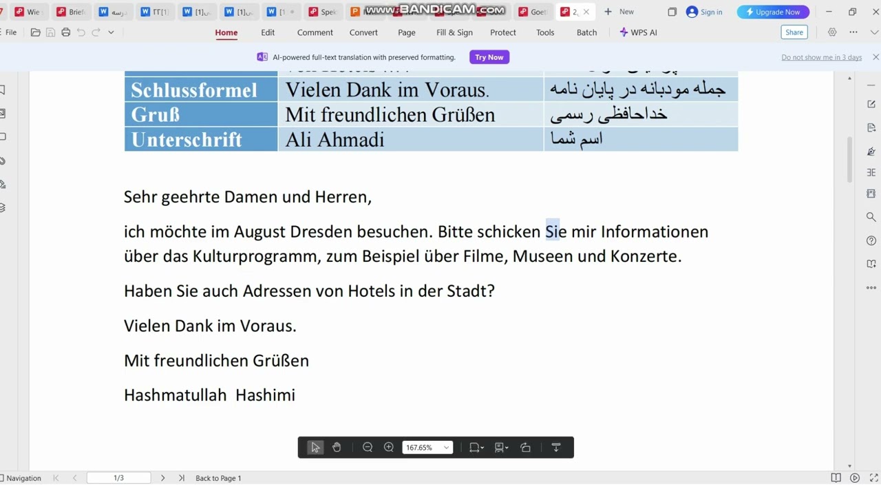📧 E-Mail Schreiben A1 | Goethe Prüfung einfach erklärt | Deutsch lernen mit Hashimi