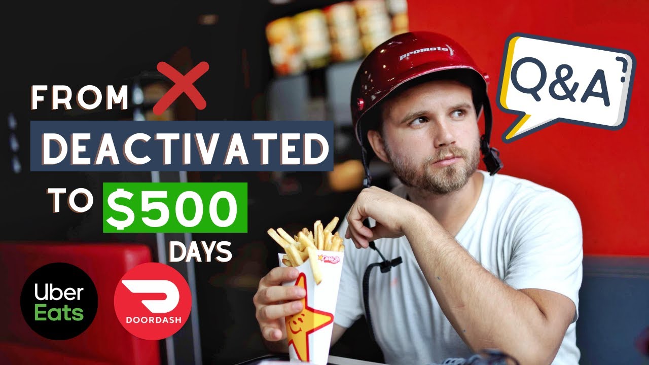 Deactivated? How I got reactivated on Doordash & Grubhub, make $35/hour? Do my taxes