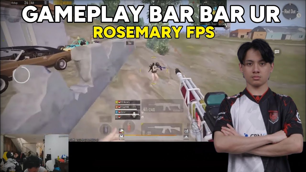 AE ROSEMARY ☠️ NGERINYA NIH ORANG! 21 KILL CHICKEN DI ULTIMATE ROYALE😱| PUBG MOBILE