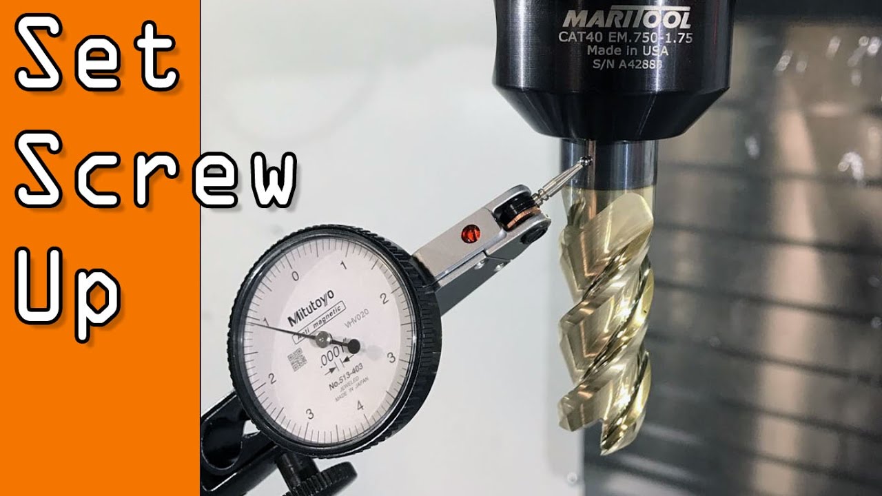 Set Screw Up.  UPDATED:  Does a Set Screw Holder Deflect!