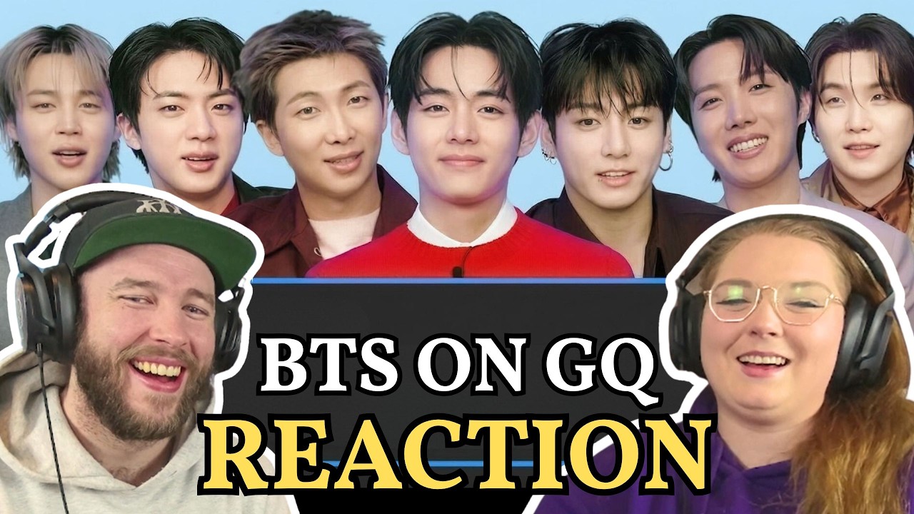 BTS ON GQ REPLY TO FANS ON SOCIAL MEDIA | FIRST TIME REACTION