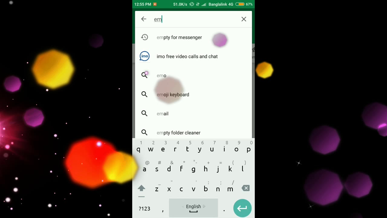 Send blank sms via facebook to your friends