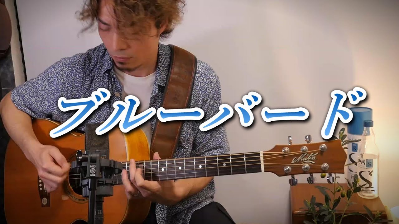 (TAB有)いきものがかり「ブルーバード」Fingerstyle solo guitar By龍藏Ryuzo
