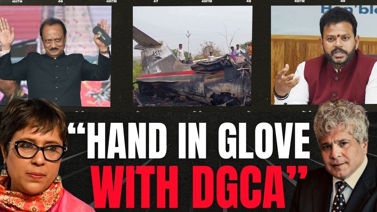 Ajit Pawar Dies In Horrific Plane Crash | DGCA 