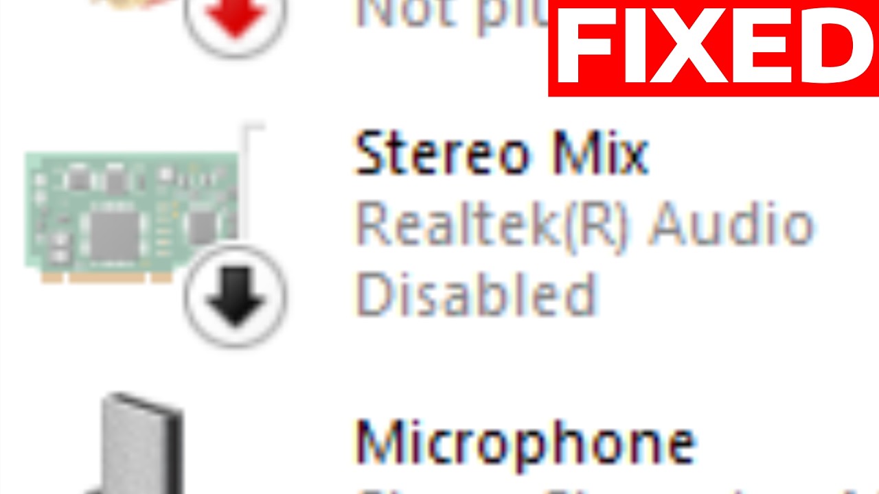 How To Fix Stereo Mix Not Showing in Windows 11
