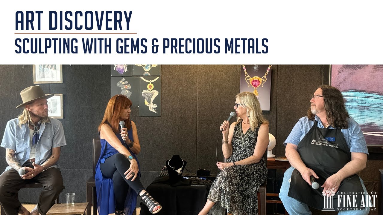 Art Discovery: Sculpting with Gems and Precious Metal