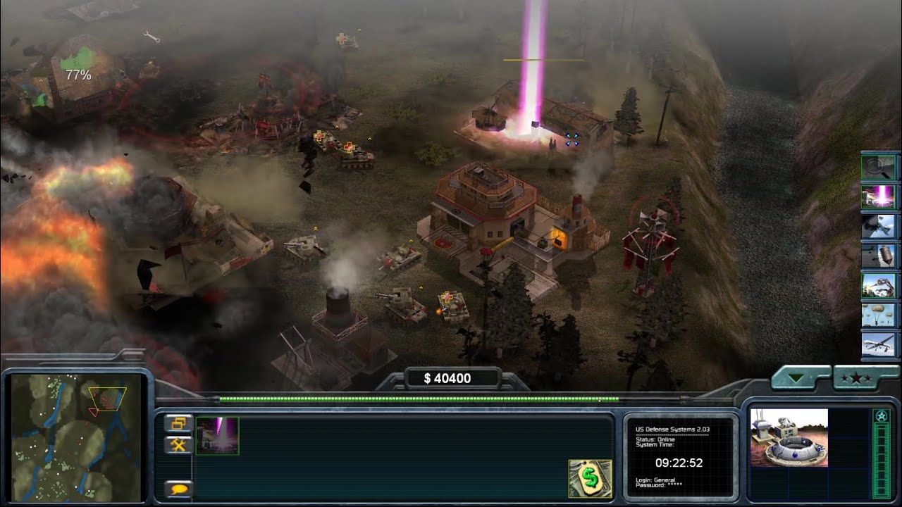 C&C Generals Zero Hour: Enhanced Mod - NATO Super Weapons VS. 3 PLA Tank Generals