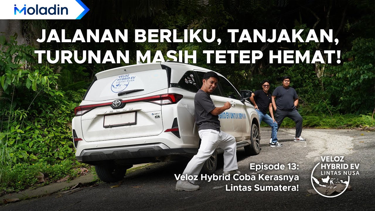 Veloz Hybrid EV Lintas Nusa, Hybrid-nya Enak Banget Ngelibas Jalanan Lintas Sumatera! | Moladin