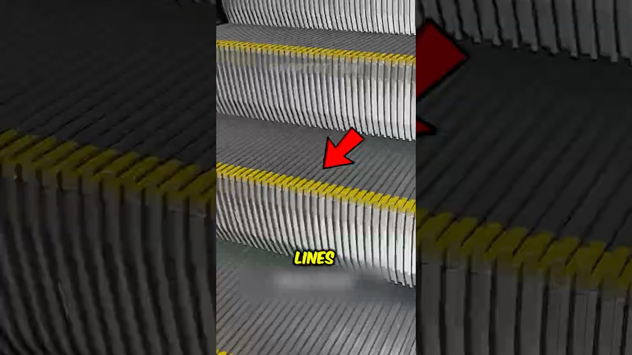 Escalators Hide Secret Safety 😱