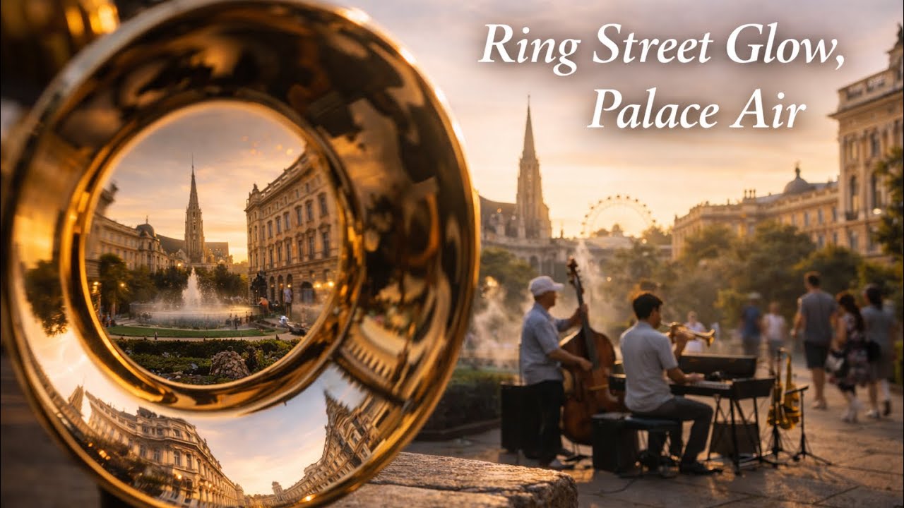 【ウィーン チルホップビッグバンド】Ring Street Glow, Palace Air｜VIENNA CHILLHOP BIG BAND WALK