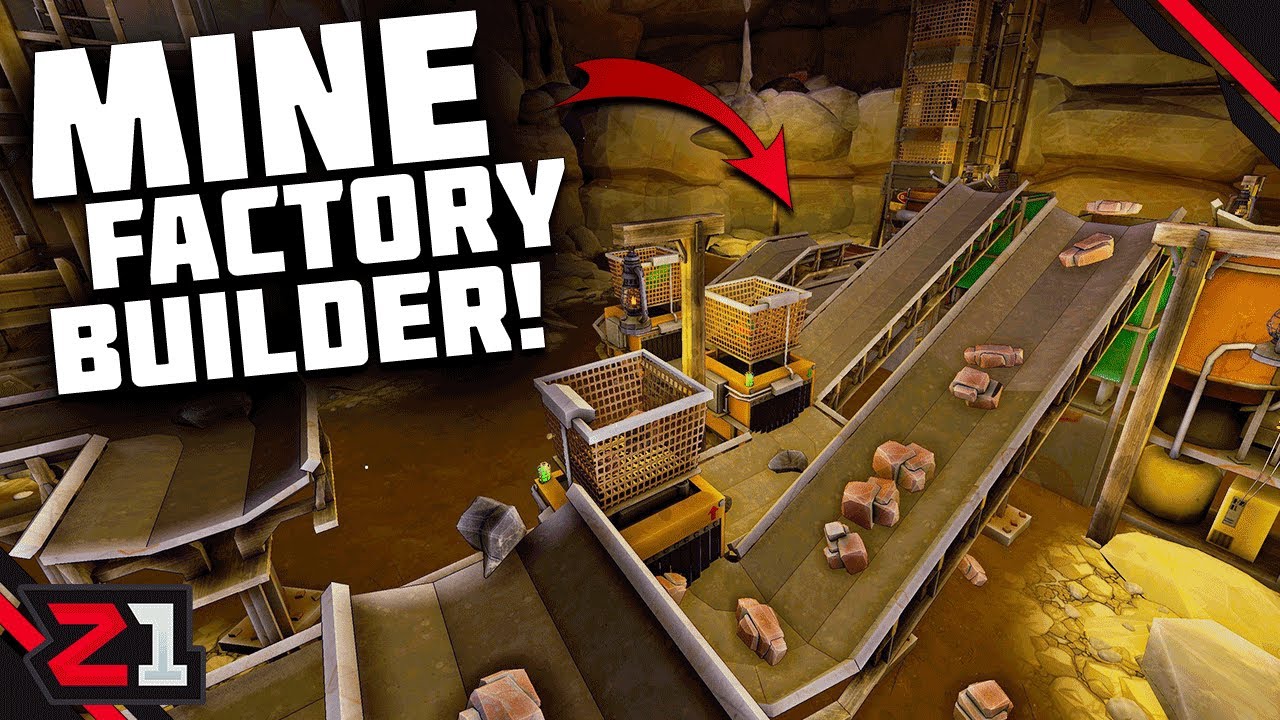 Building the ULTIMATE Factory In An Abandoned Mine! MineMogul [E1]