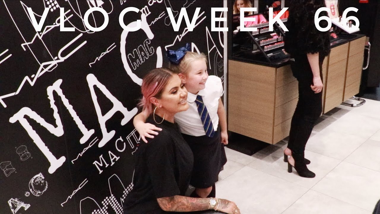 VLOG WEEK 66 - MY MAC LIPSTICK LAUNCH/MEET AND GREET | JAMIE GENEVIEVE