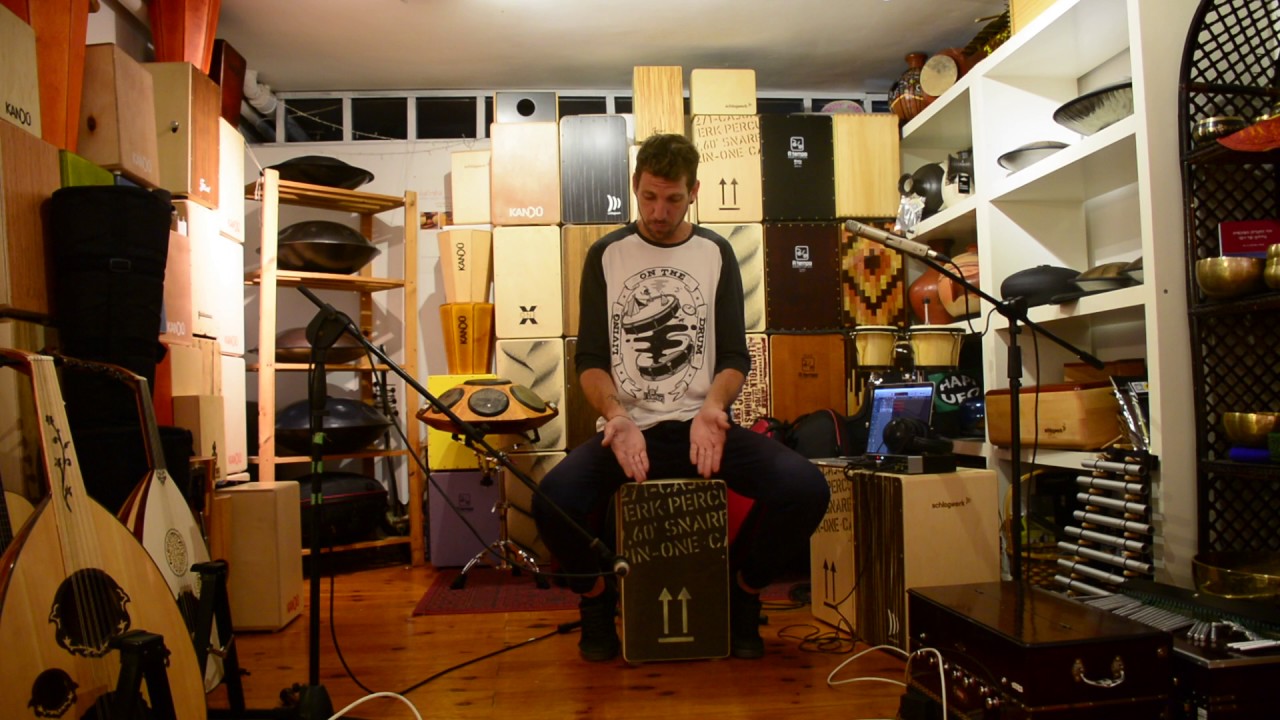 שיעור קחון למתחילים Cajon lesson